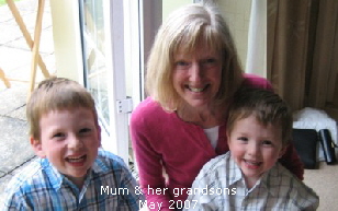 Mum & her grandsons
May 2007