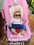 Amelie
(in her cool
shades)